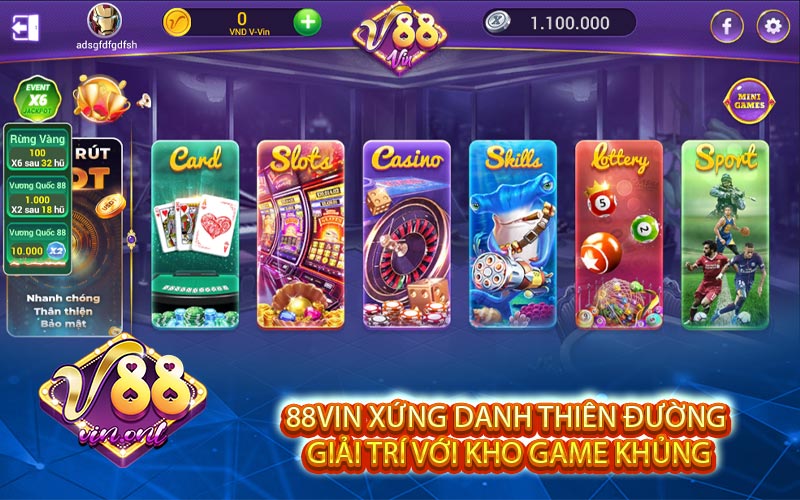 Review Cổng Game 88vin Về Nguồn Gốc, Hoạt Động, Dịch Vụ